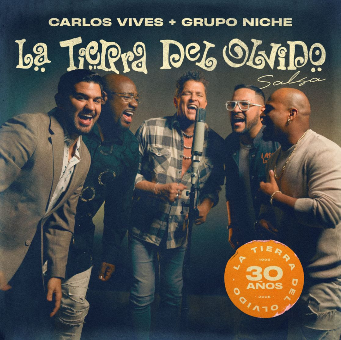 Unión histórica! Carlos Vives y Grupo Niche estrenan “La Tierra del Olvido”  versión salsa - carlosvives.com