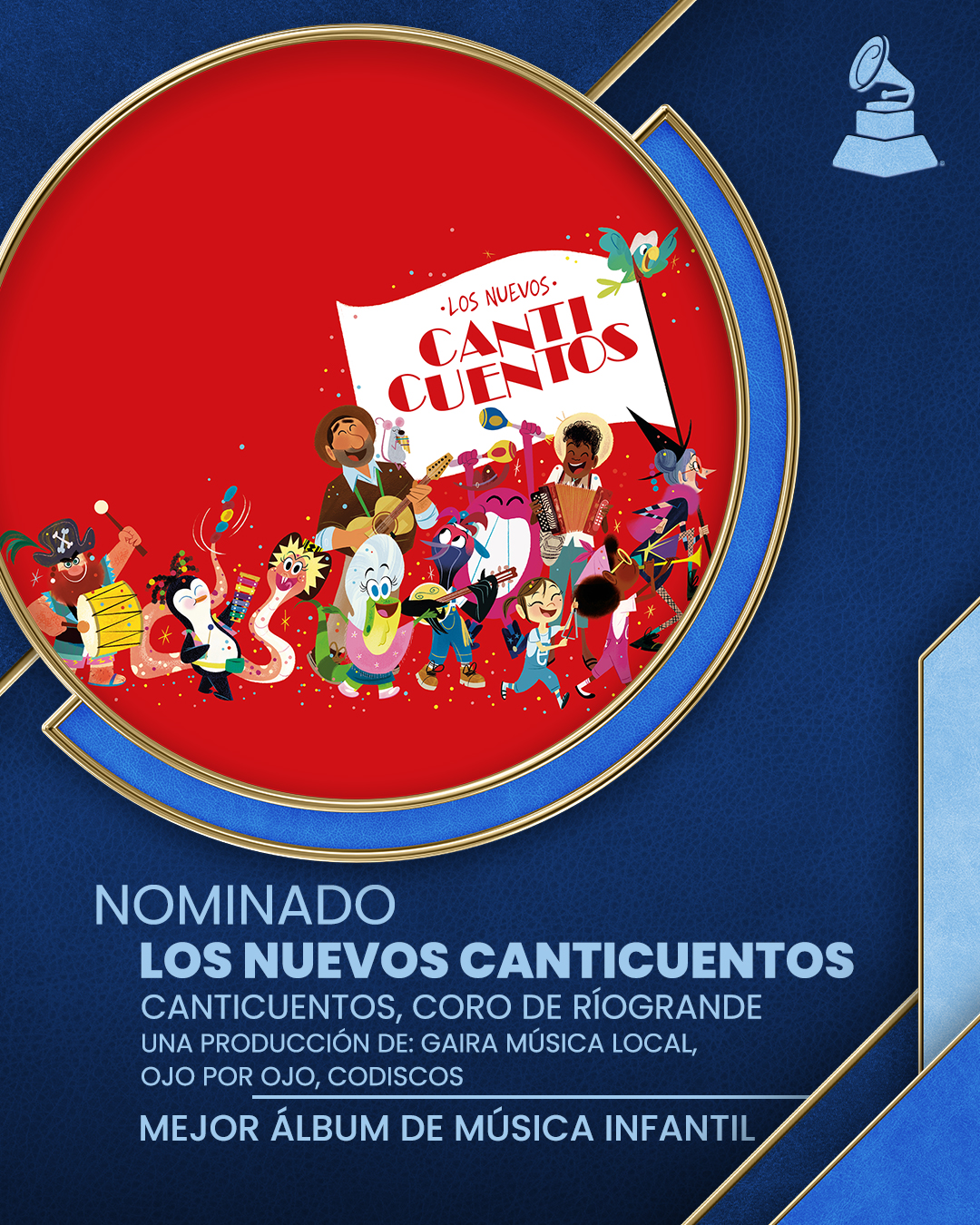 Los Nuevos Canticuentos, nominados al Latin Grammy 2025 - carlosvives.com
