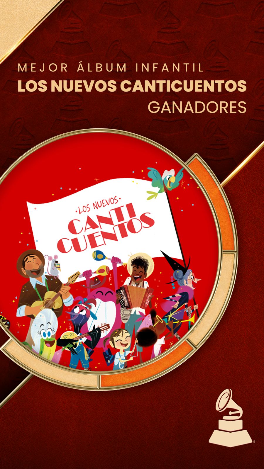 Los Nuevos Canticuentos” ganan el Latin Grammy a “Mejor Álbum de Música  Infantil” - carlosvives.com